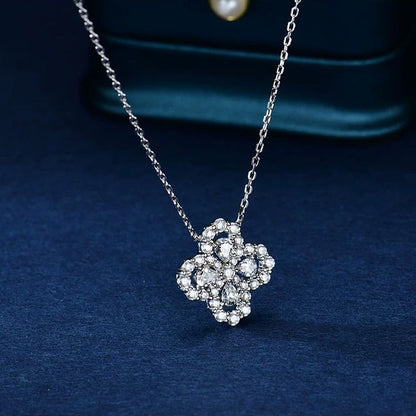 [Love Lucky] LOOP HALSKETTE VOLLMOTIV DIAMANT 16MM MEHRERE FARBEN