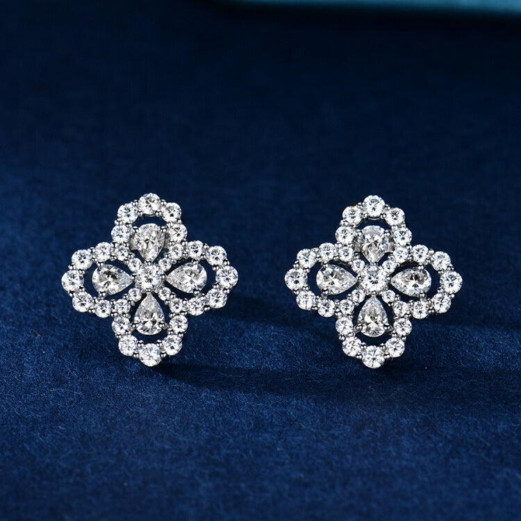 [Love Lucky] LOOP-OHRRINGE VOLLMOTIV DIAMANT 16MM