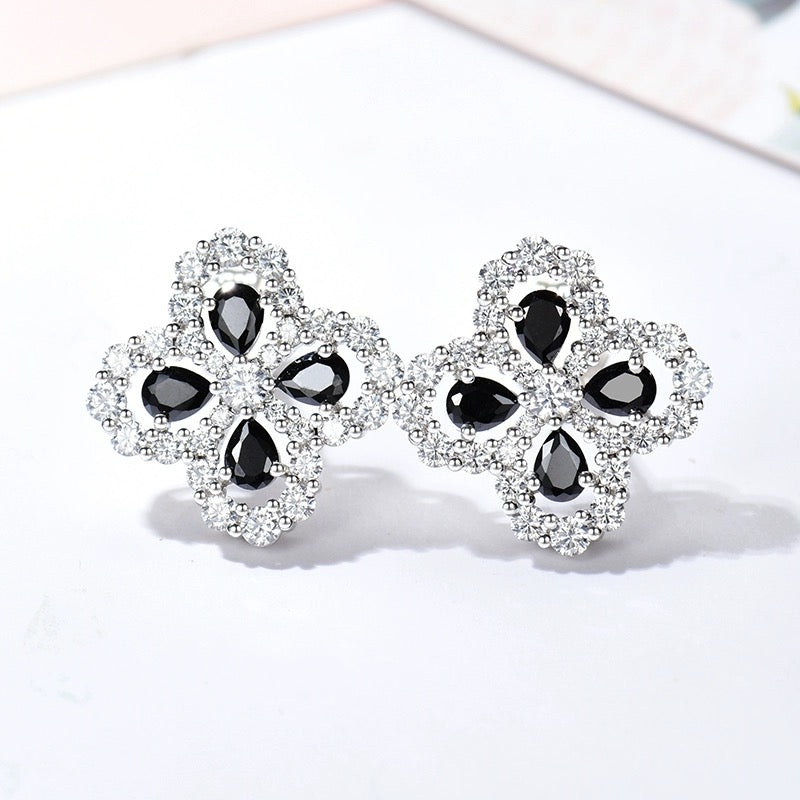 [Love Lucky] LOOP-OHRRINGE VOLLMOTIV DIAMANT 16MM