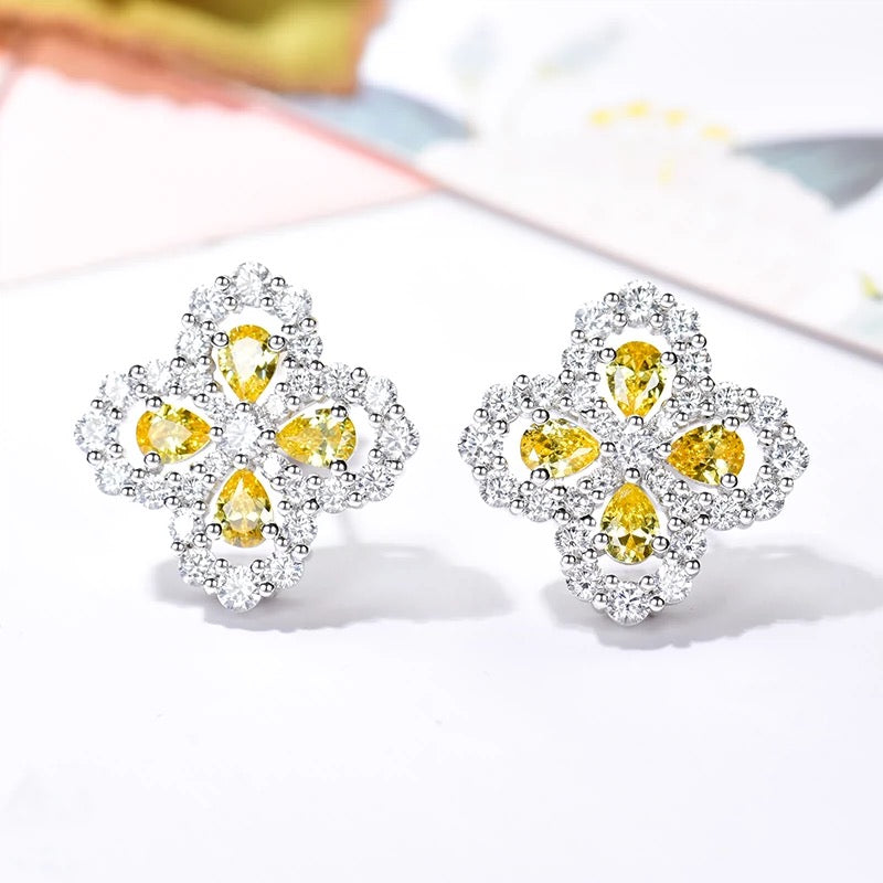 [Love Lucky] LOOP-OHRRINGE VOLLMOTIV DIAMANT 16MM