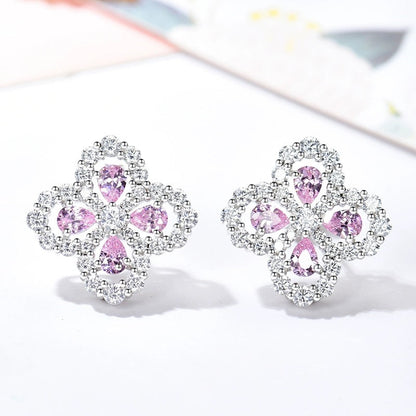 [Love Lucky] LOOP-OHRRINGE VOLLMOTIV DIAMANT 16MM
