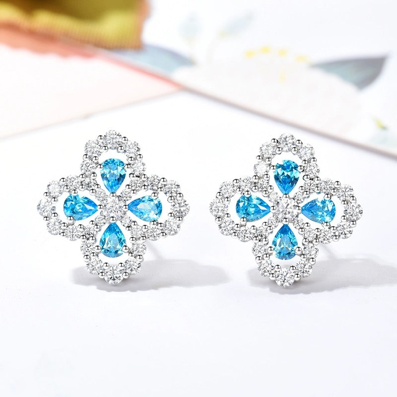 [Love Lucky] LOOP-OHRRINGE VOLLMOTIV DIAMANT 16MM