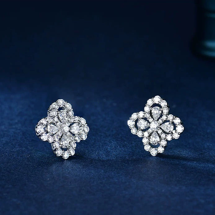 [Love Lucky] LOOP-OHRRINGE VOLLMOTIV DIAMANT 16MM