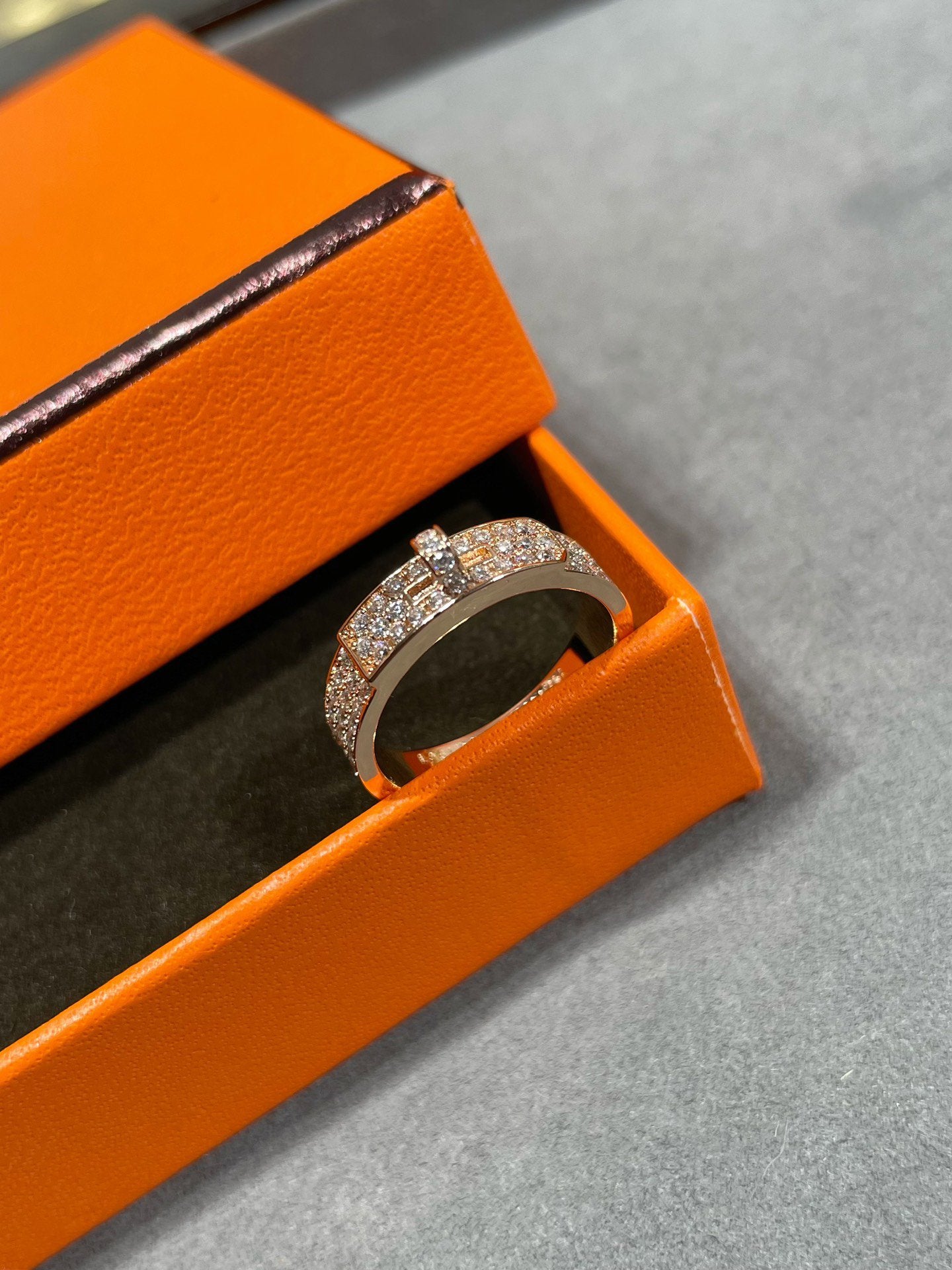 [Love Lucky]KELLY ROSA GOLD DIAMANTRING