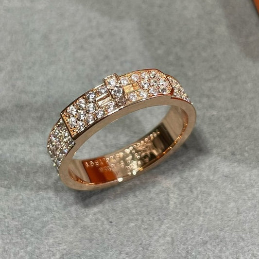 [Love Lucky]KELLY ROSA GOLD DIAMANTRING