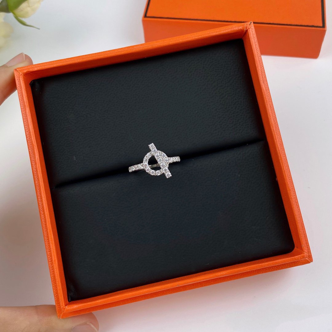 [Love Lucky]ECHAPPEE RING SILVER DIAMOND