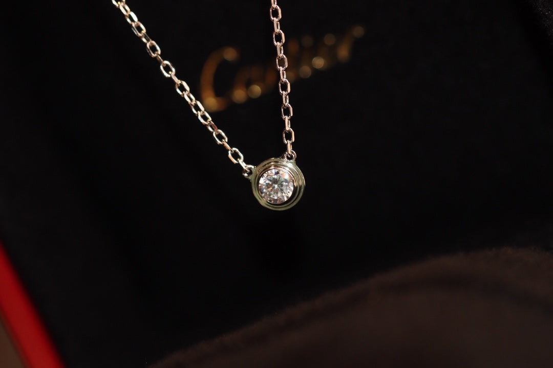 [Love Lucky]DAMOUR DIAMANT-HALSKETTE