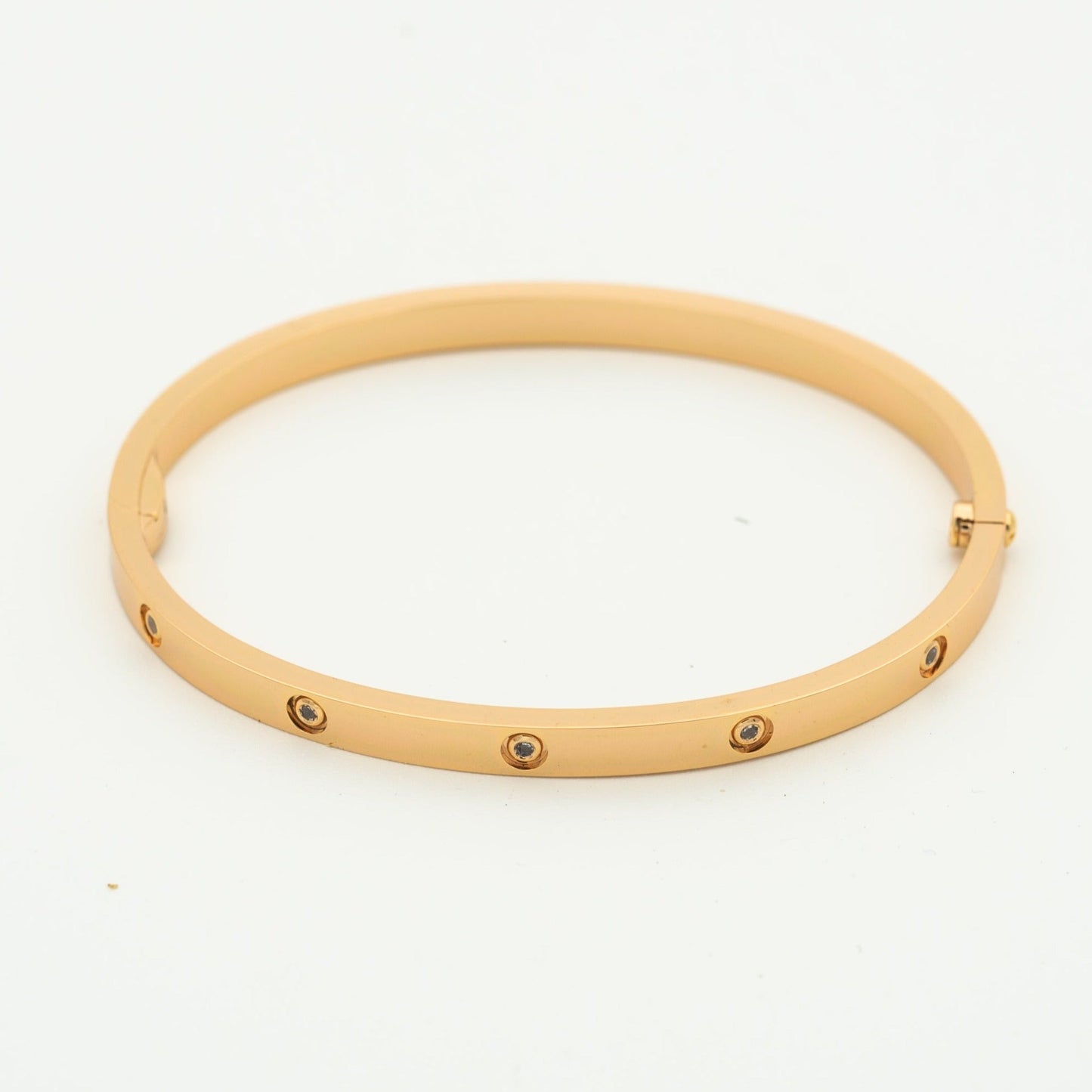 [Love Lucky] LIEBESARMBAND 3,65 MM 10 DIAMANTEN