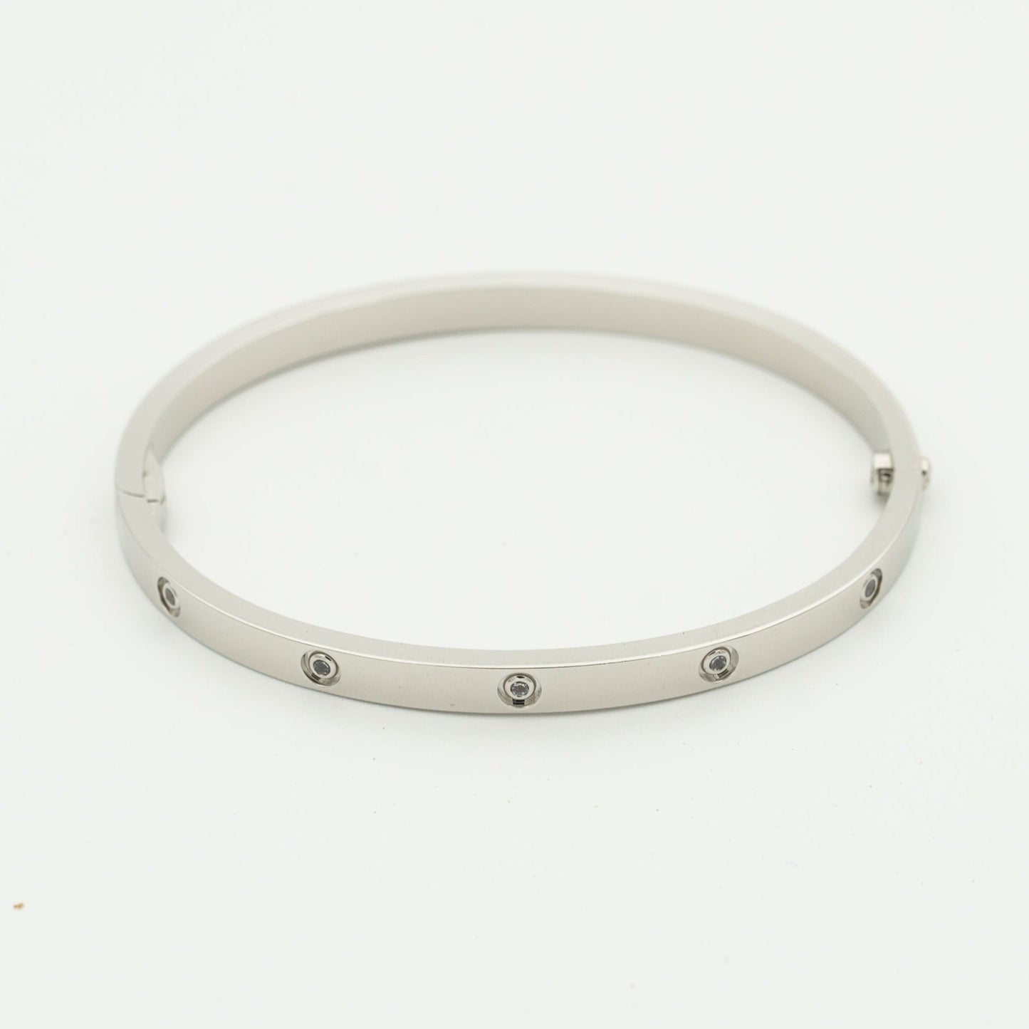 [Love Lucky] LIEBESARMBAND 3,65 MM 10 DIAMANTEN