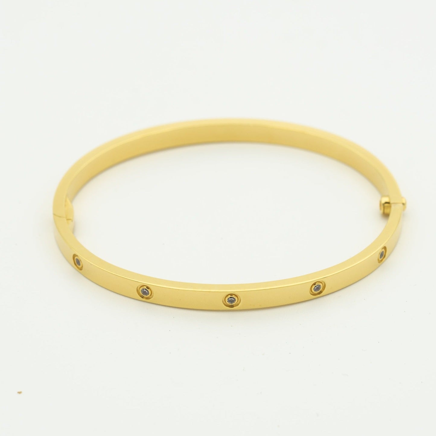[Love Lucky] LIEBESARMBAND 3,65 MM 10 DIAMANTEN