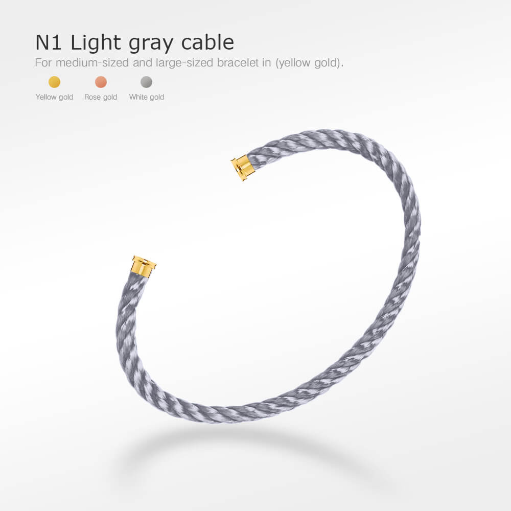 [Love Lucky]Armbandkabel der Force-Serie, 50 Auswahlmöglichkeiten (DIY-Auswahl)