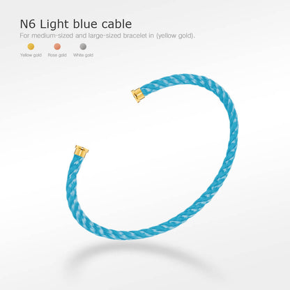 [Love Lucky]Armbandkabel der Force-Serie, 50 Auswahlmöglichkeiten (DIY-Auswahl)