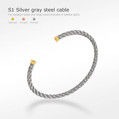 [Love Lucky]Armbandkabel der Force-Serie, 50 Auswahlmöglichkeiten (DIY-Auswahl)