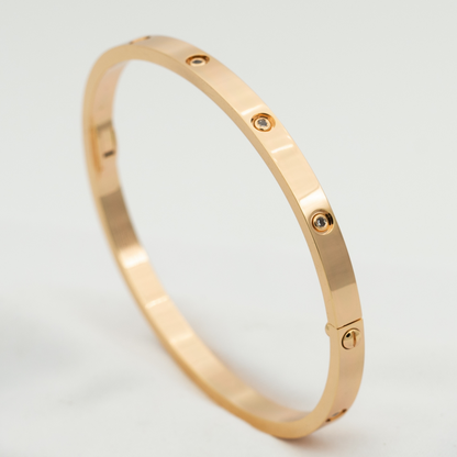 [Love Lucky] LIEBESARMBAND 3,65 MM 10 DIAMANTEN