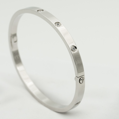 [Love Lucky] LIEBESARMBAND 3,65 MM 10 DIAMANTEN