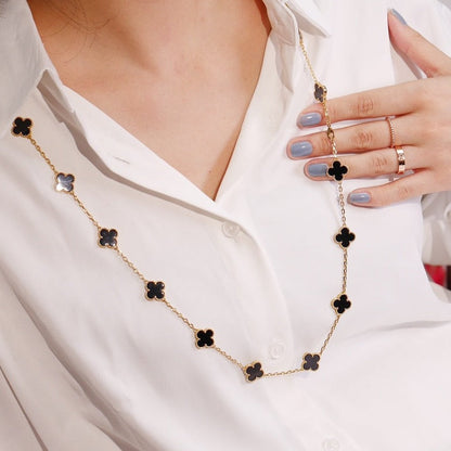 [Love Lucky]CLOVER 20 Motive Onyx Roségold