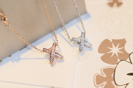 [Love Lucky]JEUX DE DIAMOND HALSKETTE