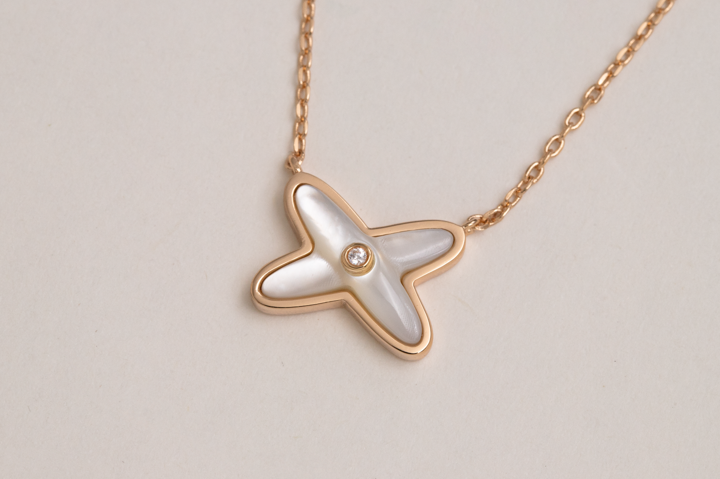 [Love Lucky]JEUX DE HALSKETTE 1 DIAMANT