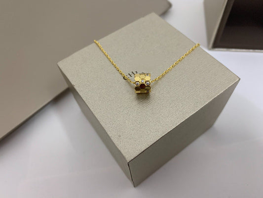 [Love Lucky] BEE LOVE DIAMANT-HALSKETTE