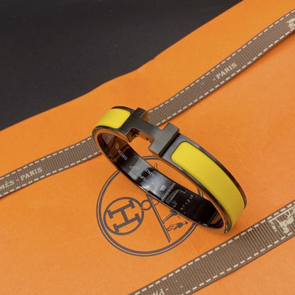 [Love Lucky]CLIC HM SO BLACK YELLOW BRACELET