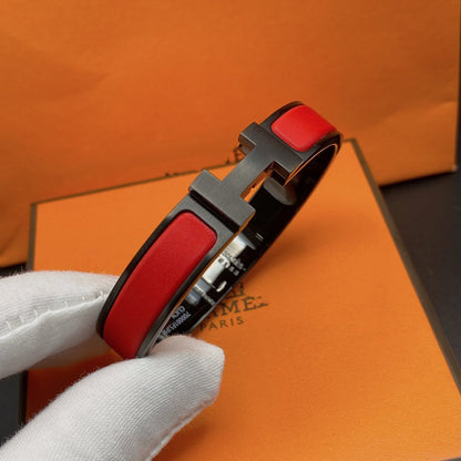 [Love Lucky]CLIC HM SO BLACK RED BRACELET