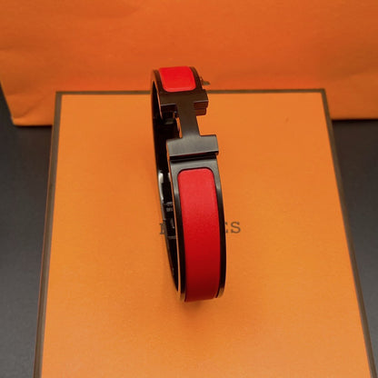[Love Lucky]CLIC HM SO BLACK RED BRACELET