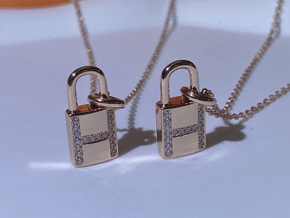 [ラブラッキー]HM アドバンスド ニッチ ロック ヘッド ネックレス ダイヤモンド