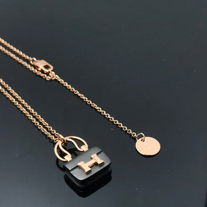 [Love Lucky]Damen HM Amulettes Constance Anhänger Halskette