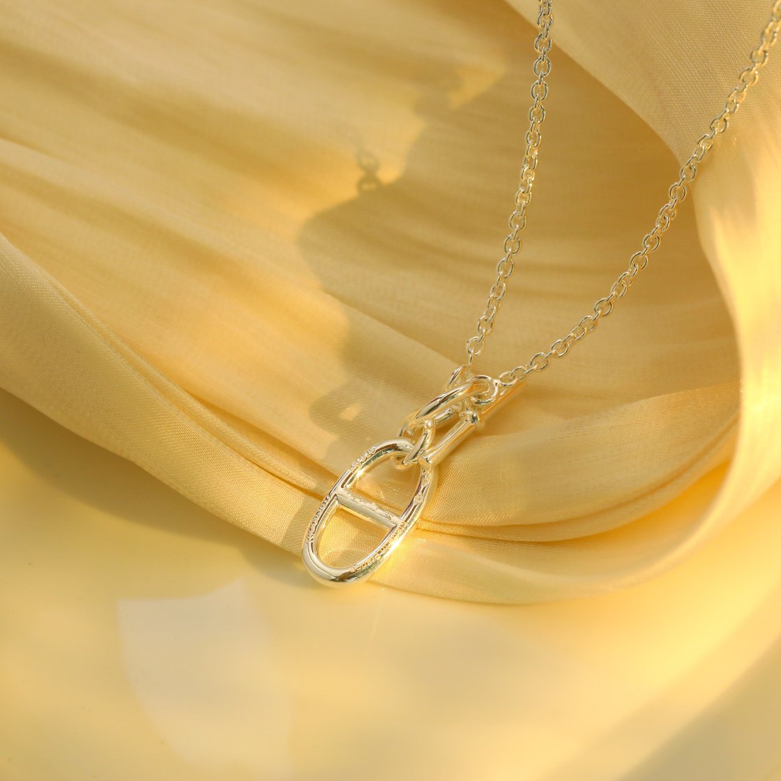 [Love Lucky]HM CHAINE D'ANCRE PENDANT NECKLACE STERLING SILVER