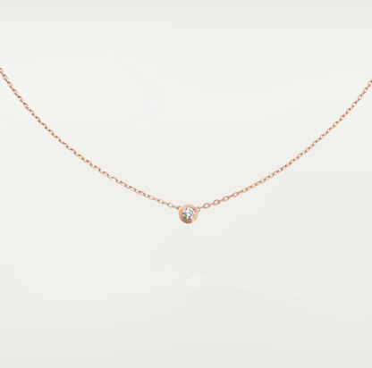 [Love Lucky]DAMOUR DIAMANT-HALSKETTE
