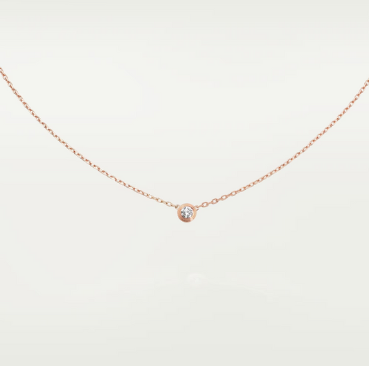 [Love Lucky]DAMOUR DIAMANT-HALSKETTE