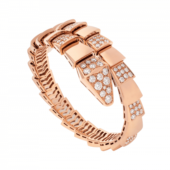 [Love Lucky]SERPENTI ARMBAND ROTGOLD DIAMANT