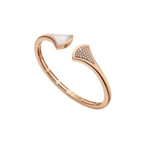 [Love Lucky] DREAM ARMBAND OFFEN ROSA GOLD MOP DIAMANT