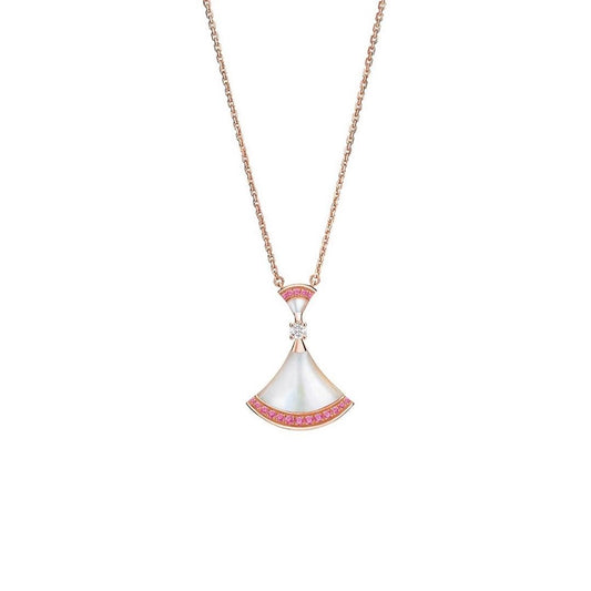 [Love Lucky]DREAM NECKLACE MOP PINK DIAMOND