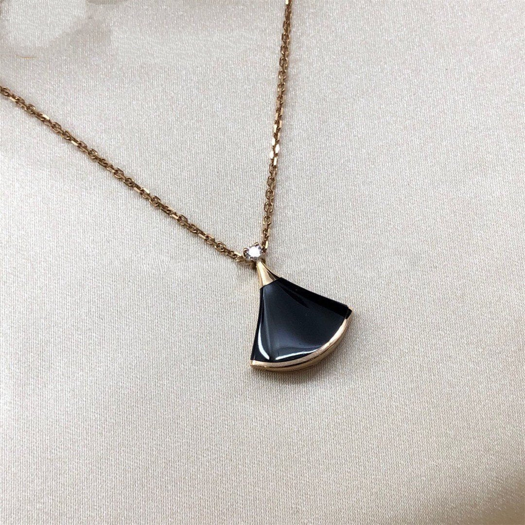 [Love Lucky] TRAUMKETTE ONYX 1 DIAMANT