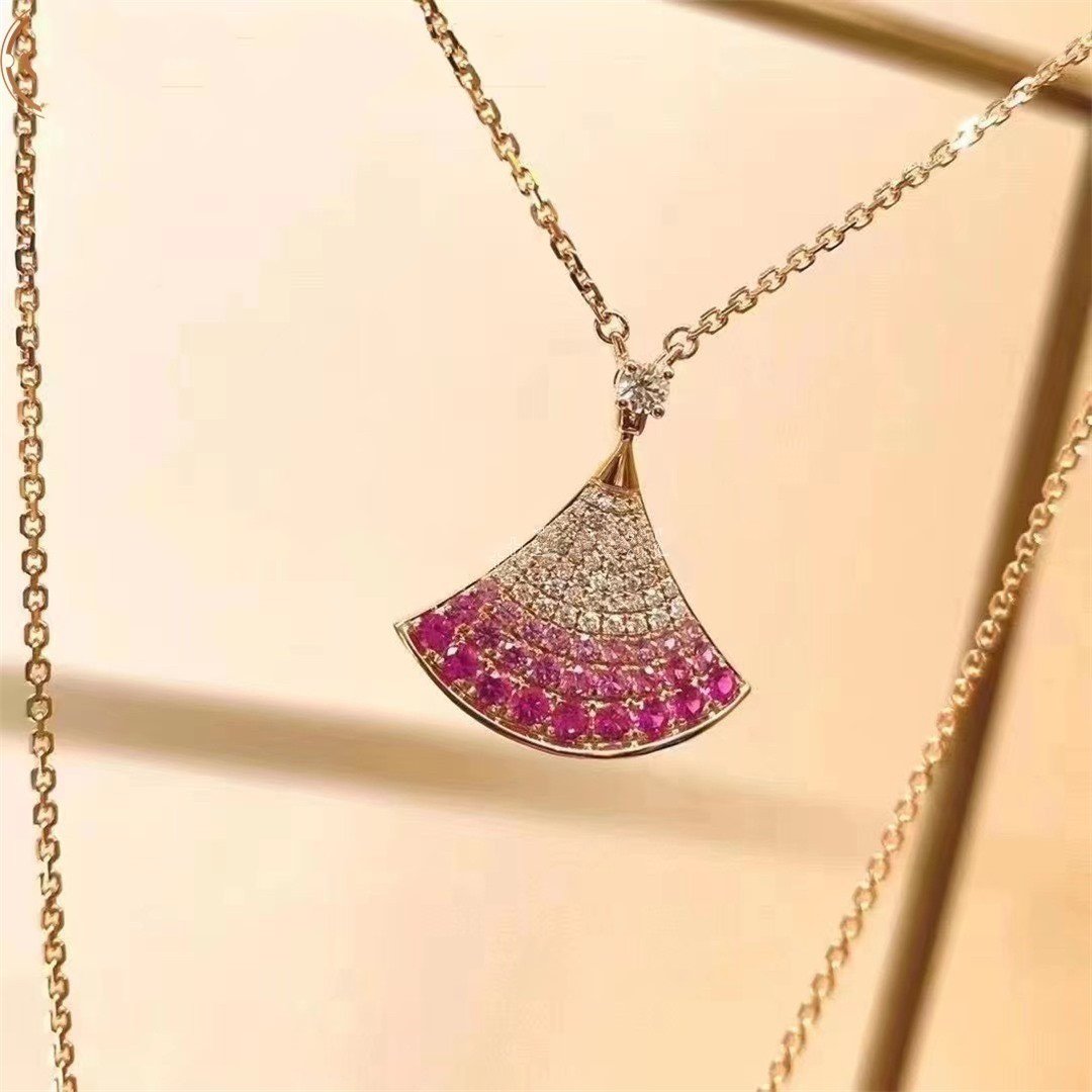 [Love Lucky] DREAM HALSKETTE ROSA GOLD ROSA DIAMANT