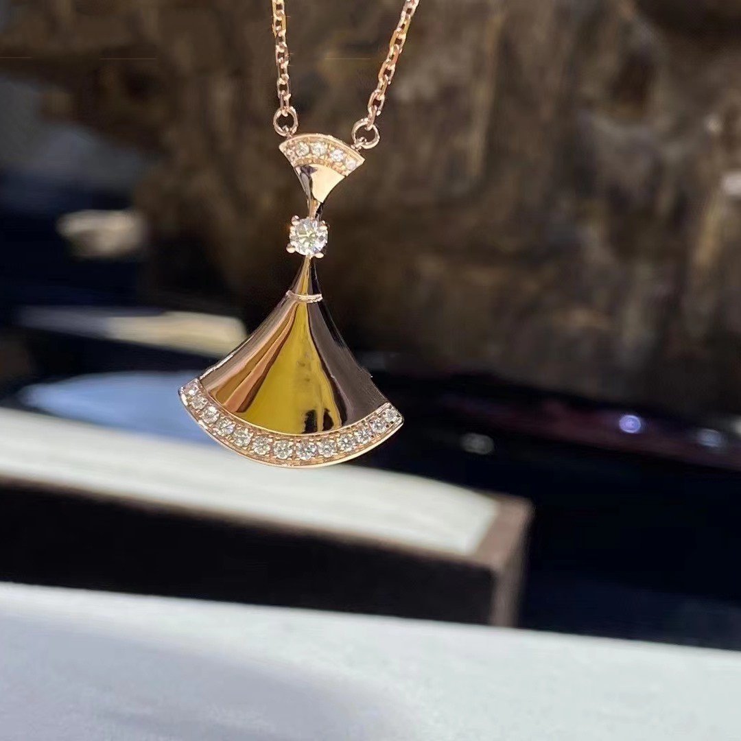 [Love Lucky] TRAUM-HALSKETTE ROTGOLD DIAMANT