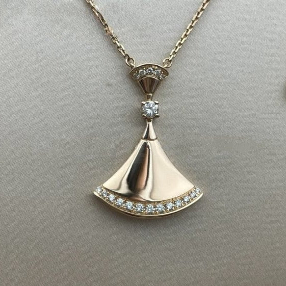 [Love Lucky] TRAUM-HALSKETTE ROTGOLD DIAMANT