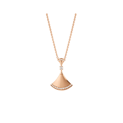 [Love Lucky] TRAUM-HALSKETTE ROTGOLD DIAMANT