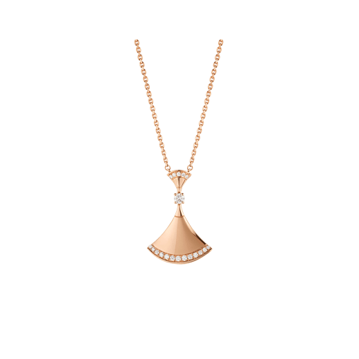 [Love Lucky]DREAM NECKLACE PINK GOLD DIAMOND