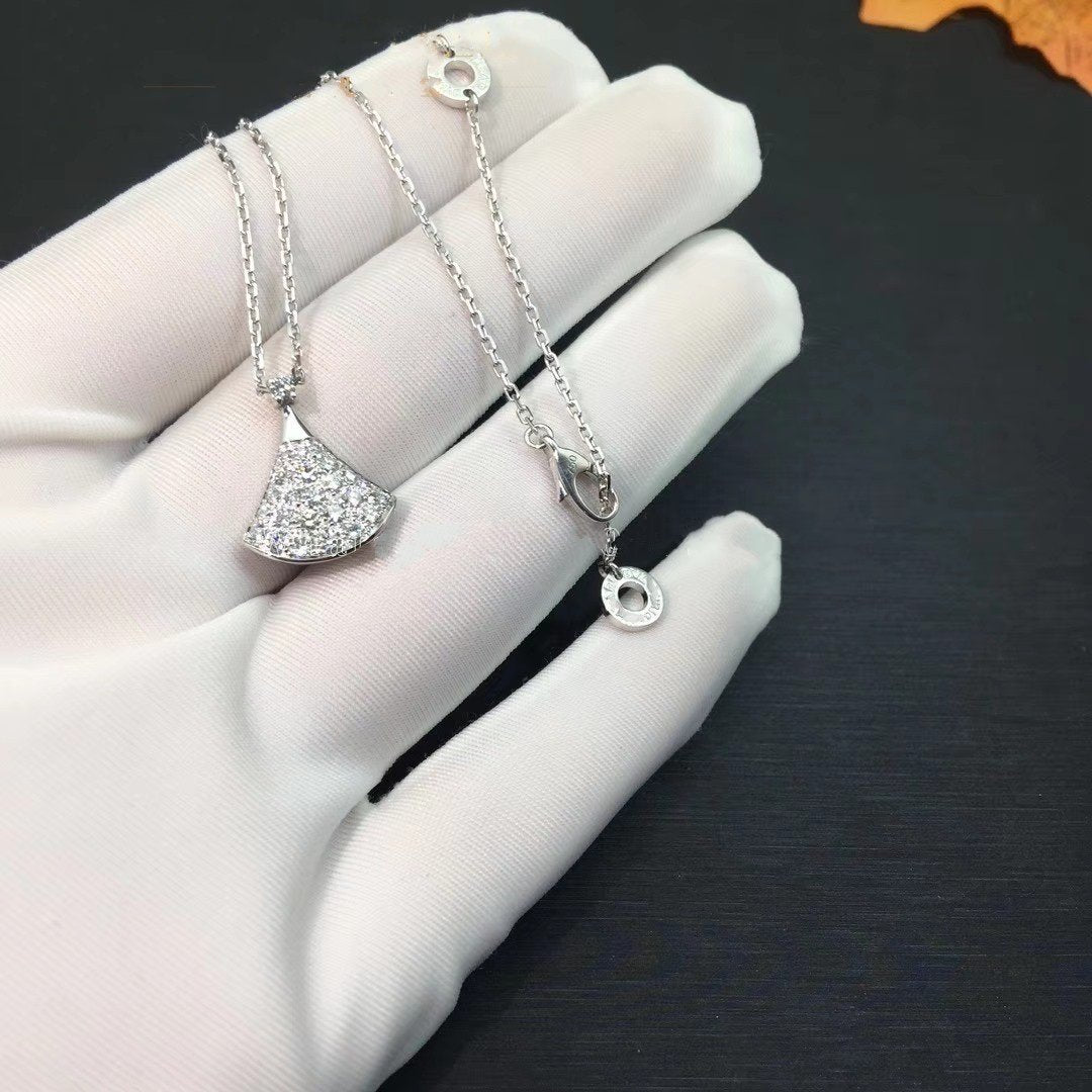 [Love Lucky] TRAUM-HALSKETTE SILBER DIAMANT