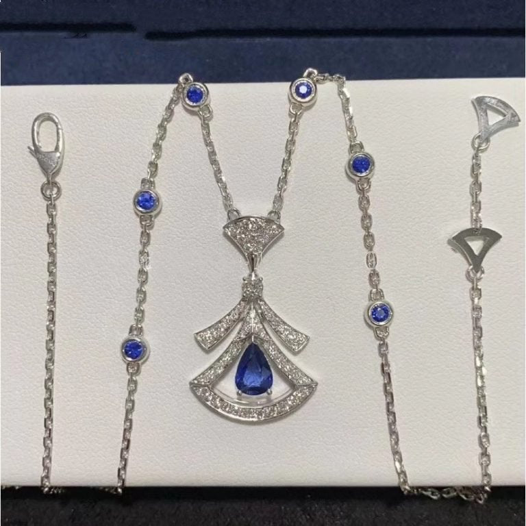 [Love Lucky]DREAM NECKLACE AGATE DIAMOND SILVER