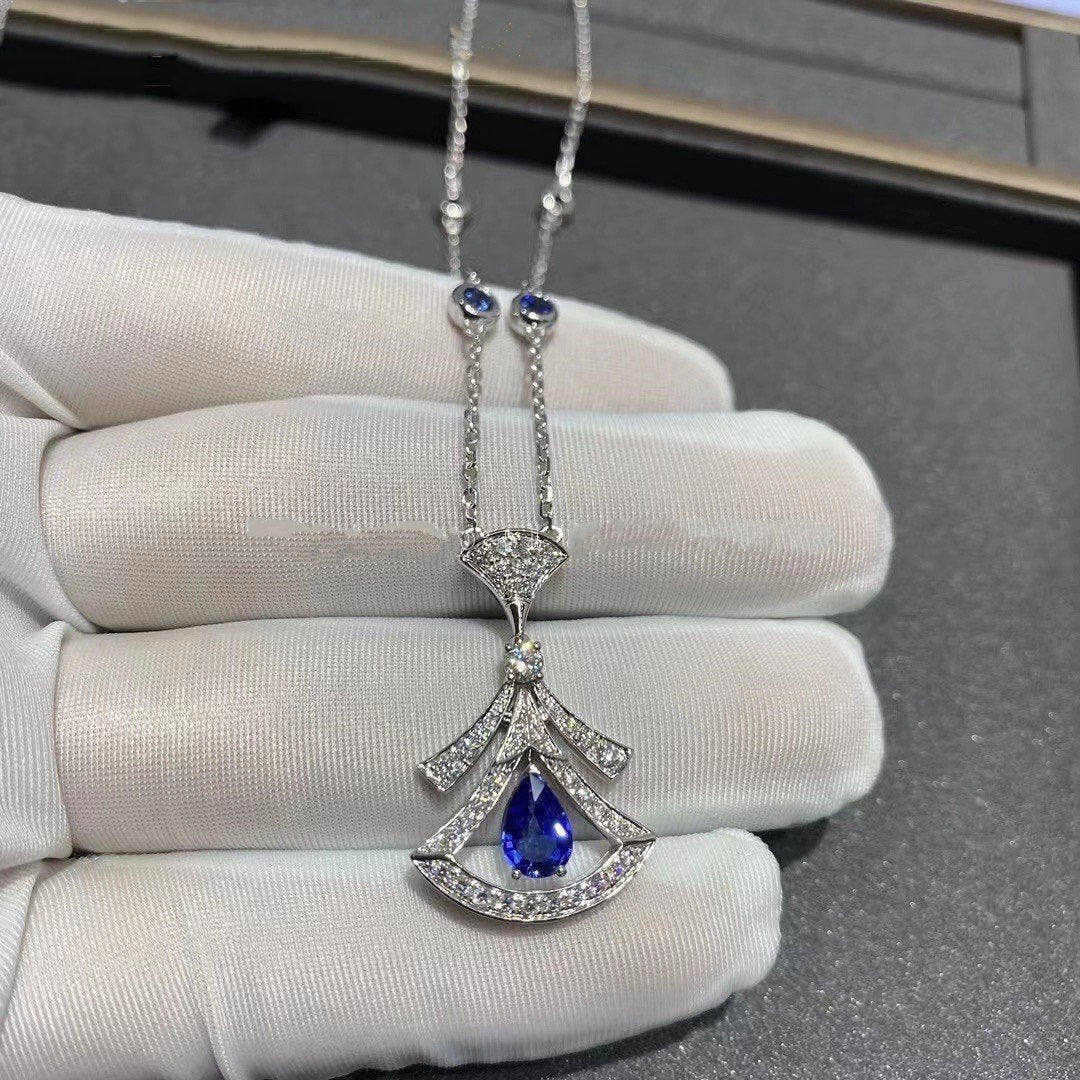 [Love Lucky]DREAM NECKLACE AGATE DIAMOND SILVER