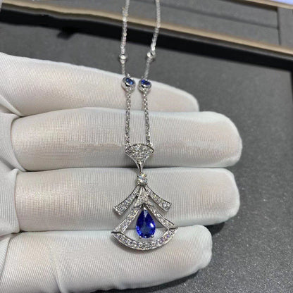 [Love Lucky]DREAM NECKLACE AGATE DIAMOND SILVER