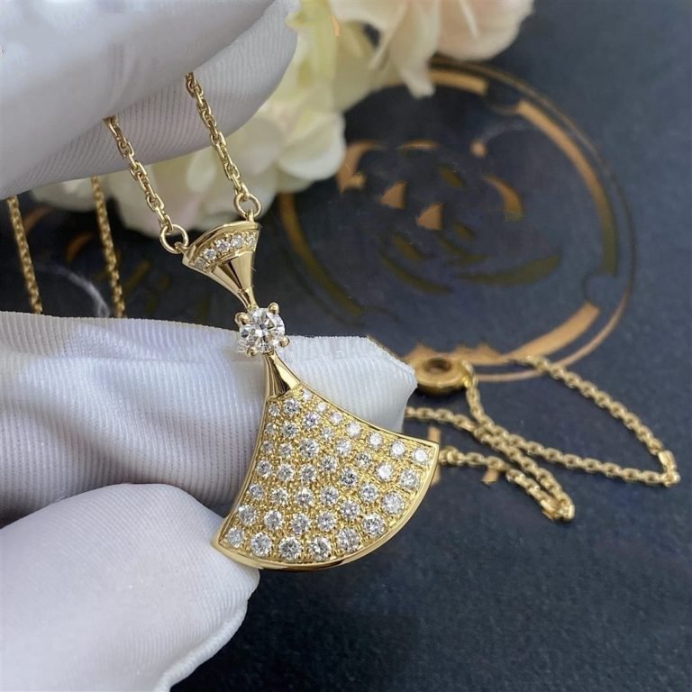 [Love Lucky] DREAM HALSKETTE GOLD VOLLER DIAMANT