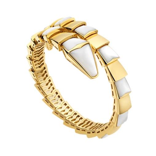 [Love Lucky]SERPENTI ARMBAND MOP GOLD