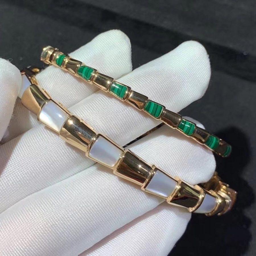 [Love Lucky]SERPENTI ARMBAND ROSA GOLD MOP