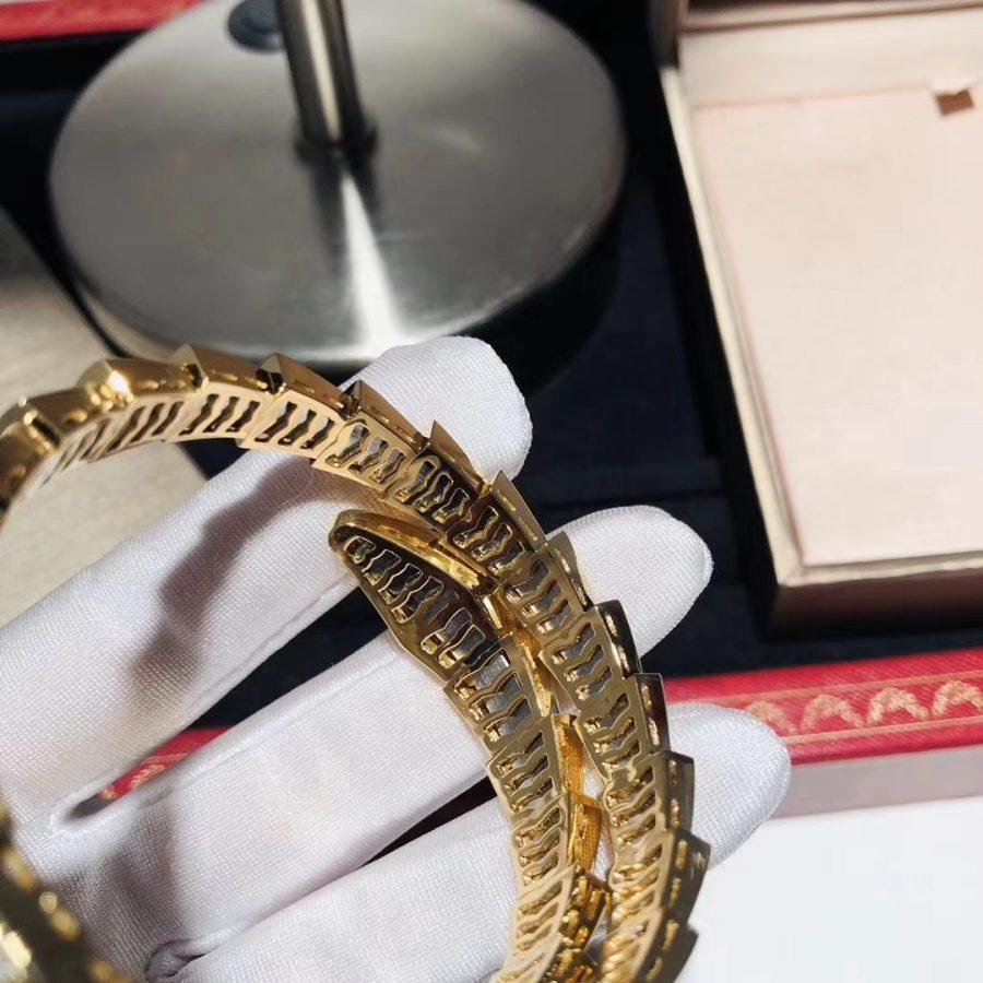 [Love Lucky]SERPENTI ARMBAND 8MM GOLD DIAMANT