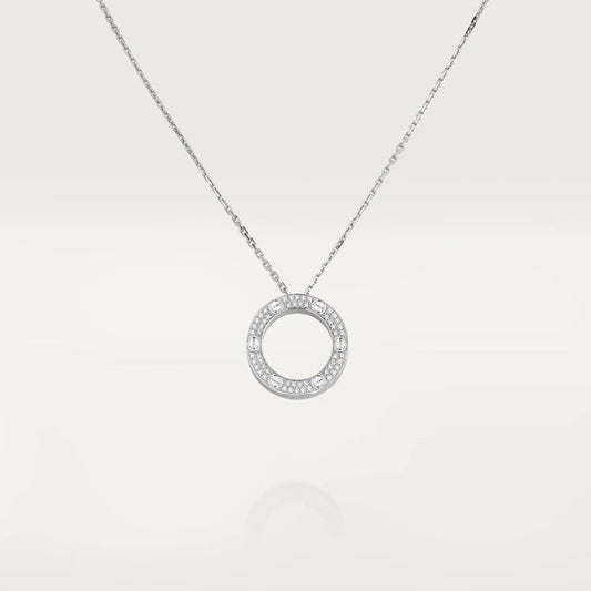 [Love Lucky] LIEBESHALSKETTE VERSTELLBAR SILBER
