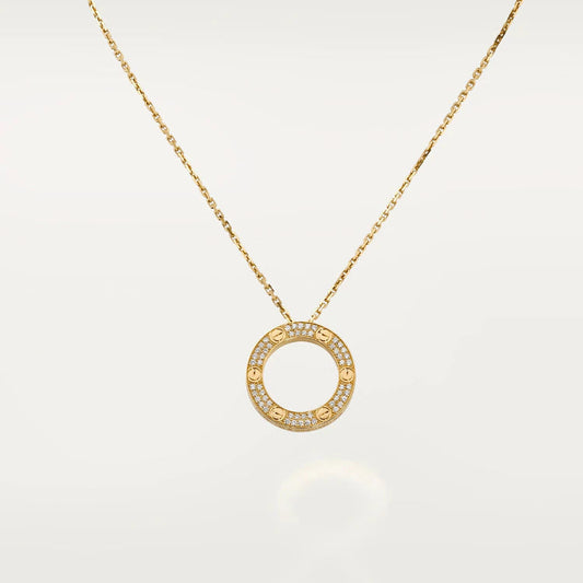 [Love Lucky] LIEBESHALSKETTE VERSTELLBAR ROSÉGOLD 